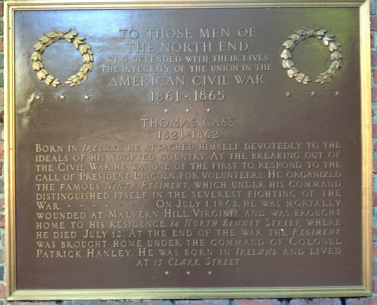 Paul Revere Mall plaque #1