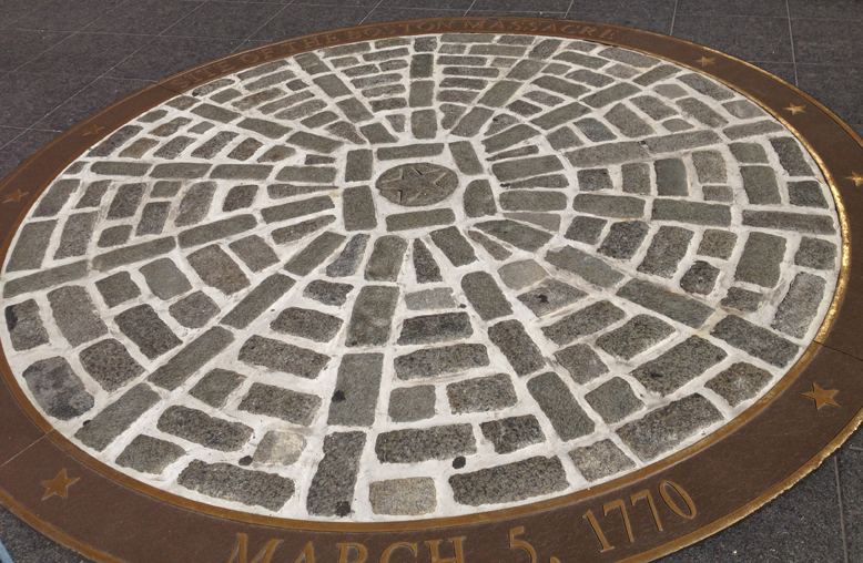 Boston Massacre site, view 1