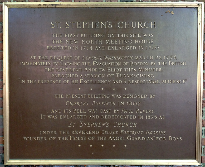 Paul Revere Mall plaque #3