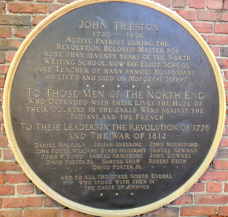 Paul Revere Mall plaque #8